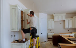 Cabinet Painting Professionals installing kitchen cabinets door installation of kitchen
